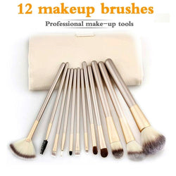 NEW Makeup Brushing Brush Set 12pcs Soft Synthetic Professional