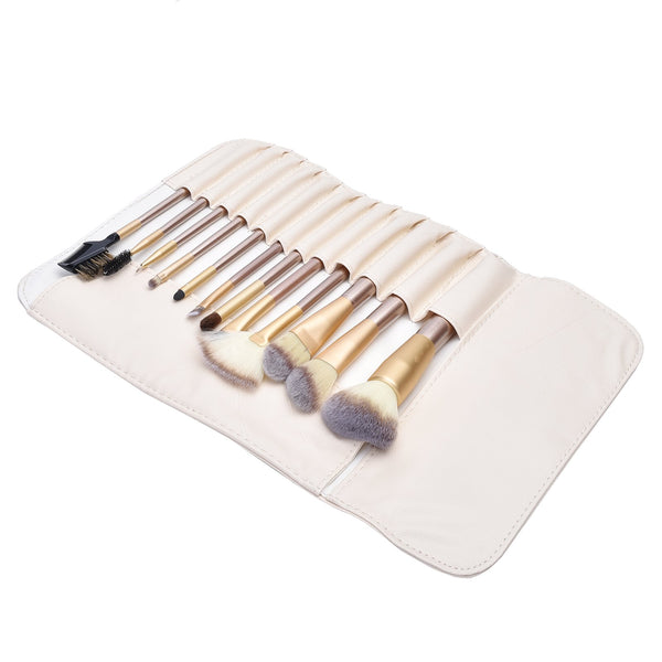 NEW Makeup Brushing Brush Set 12pcs Soft Synthetic Professional